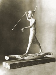 Tutankhamun harpooning. (Photo: Griffith Institute)