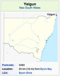 Yelgun Map